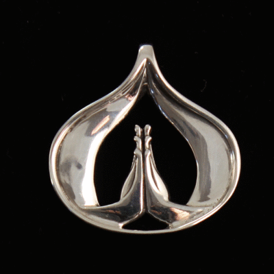 Namaskara Mudra (silver)