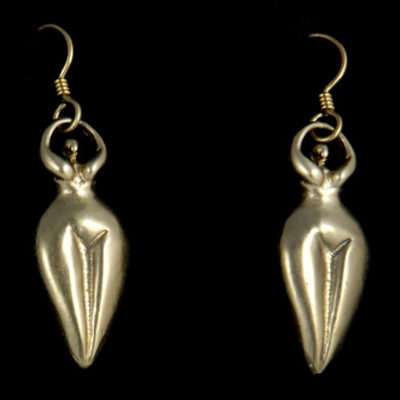 Womanspirit earrings (bronze)