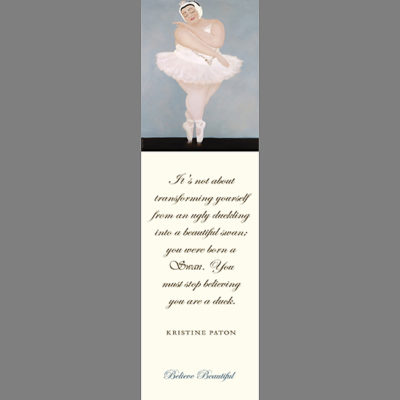 Big Beautifuls Bookmark Ballerina