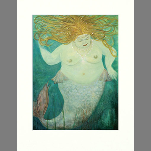 Big Beautifuls Mermaid (print)