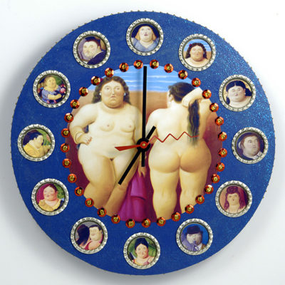 Botero Clock - Nudes