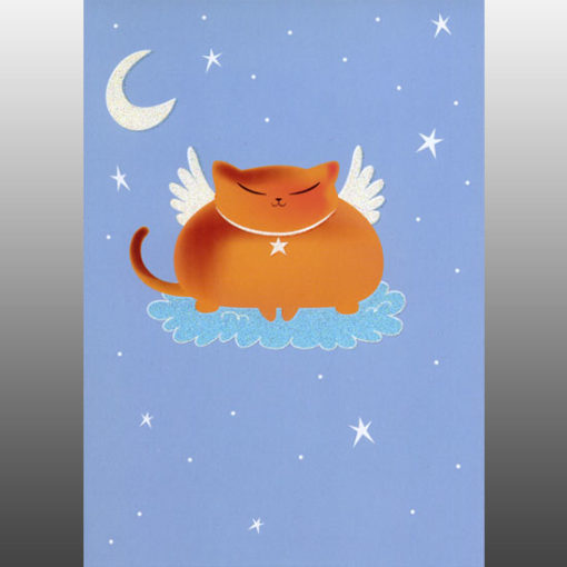 Angel Cat (birthday card)
