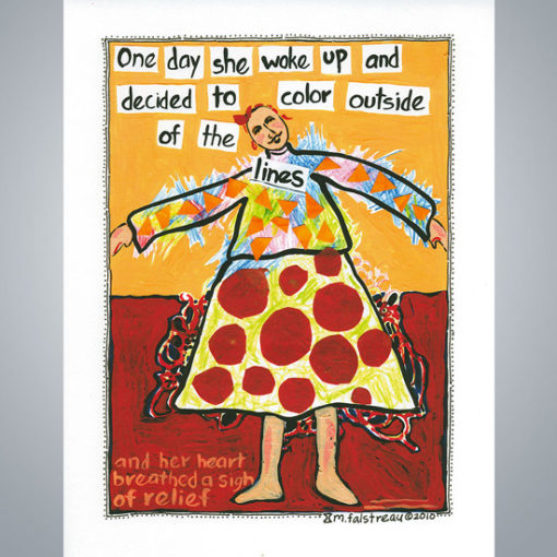 Color Outside the Lines! (print)
