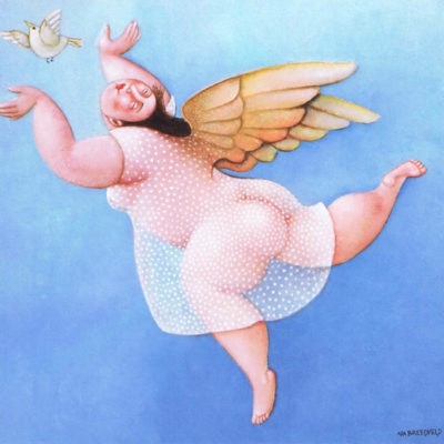 Angel in Chiffon (card)