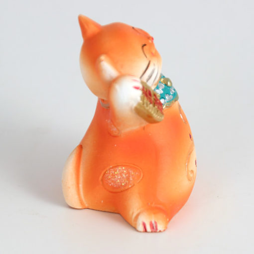 Lucky Cat #1 (orange)