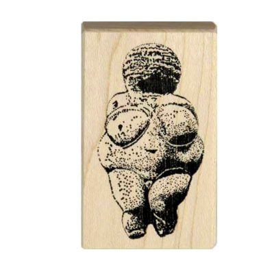 Venus Of Willendorf Ink Stamp