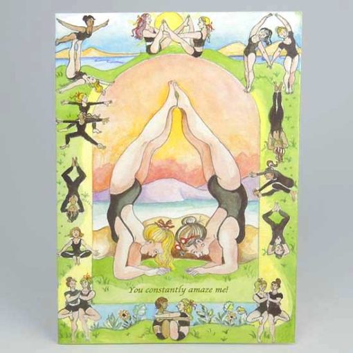 Yoga Mama (card)