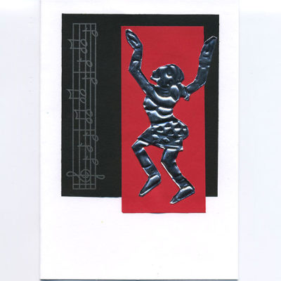 Dancing Girl (card)