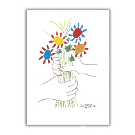 Le Bouquet – Picasso (sketch/notepad) | VoluptuArt